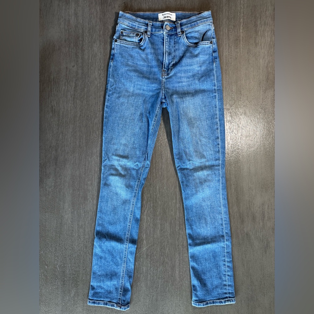 Reformation Darwin High And Skinny Denim Jeans 25